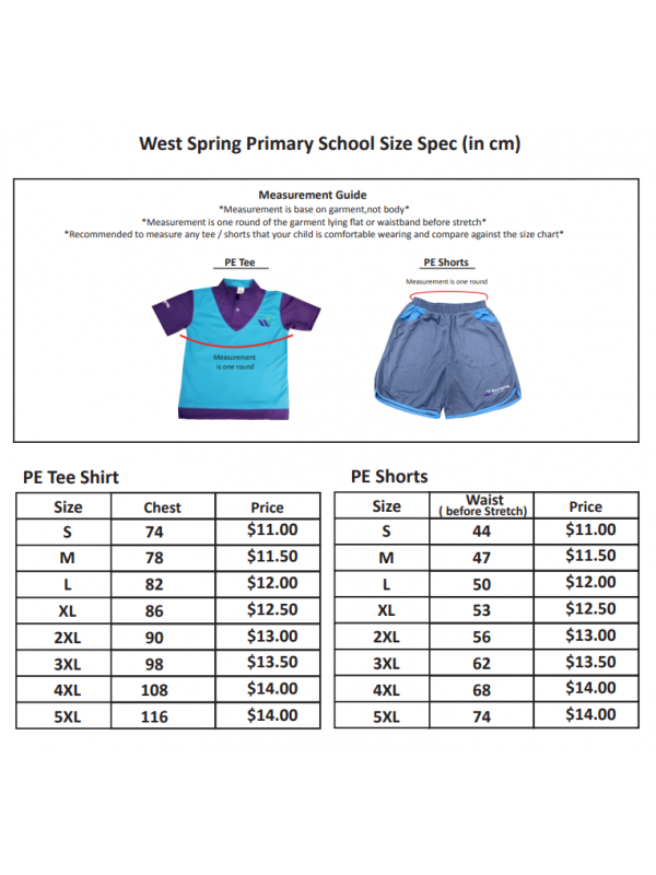 West Spring Primary Uniform
